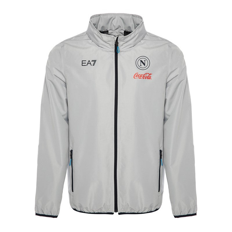 SSC Napoli Silver Windbreaker 2024/2025