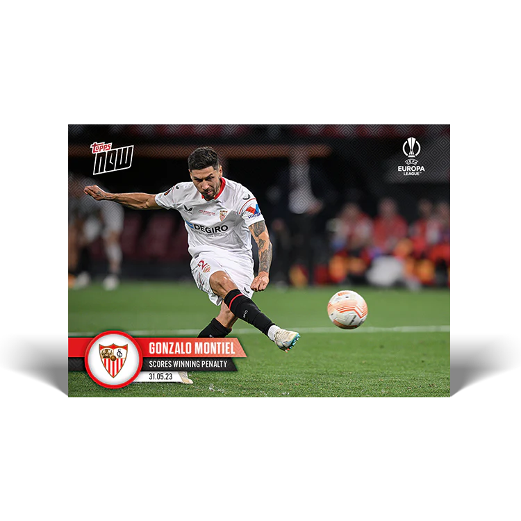 Topps UK - Scores winning penalty - EL TOPPS NOW® Card #55