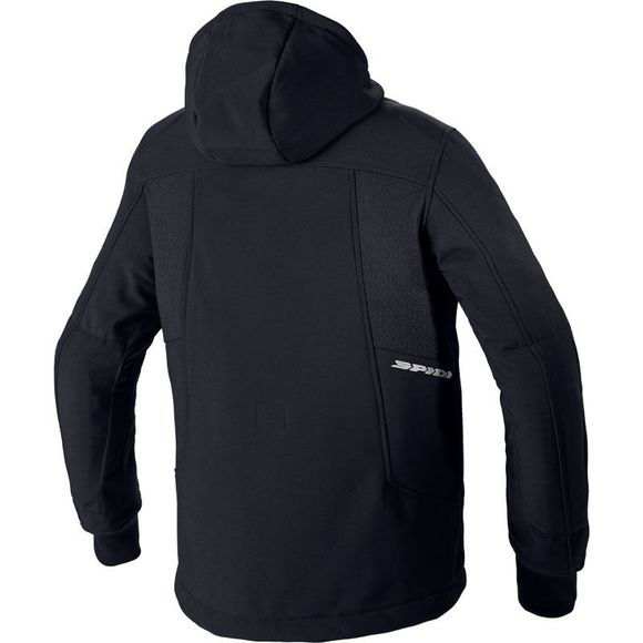 Moto Jacket Spidi Hoodie Armor Evo - BlackRef: SPI0548