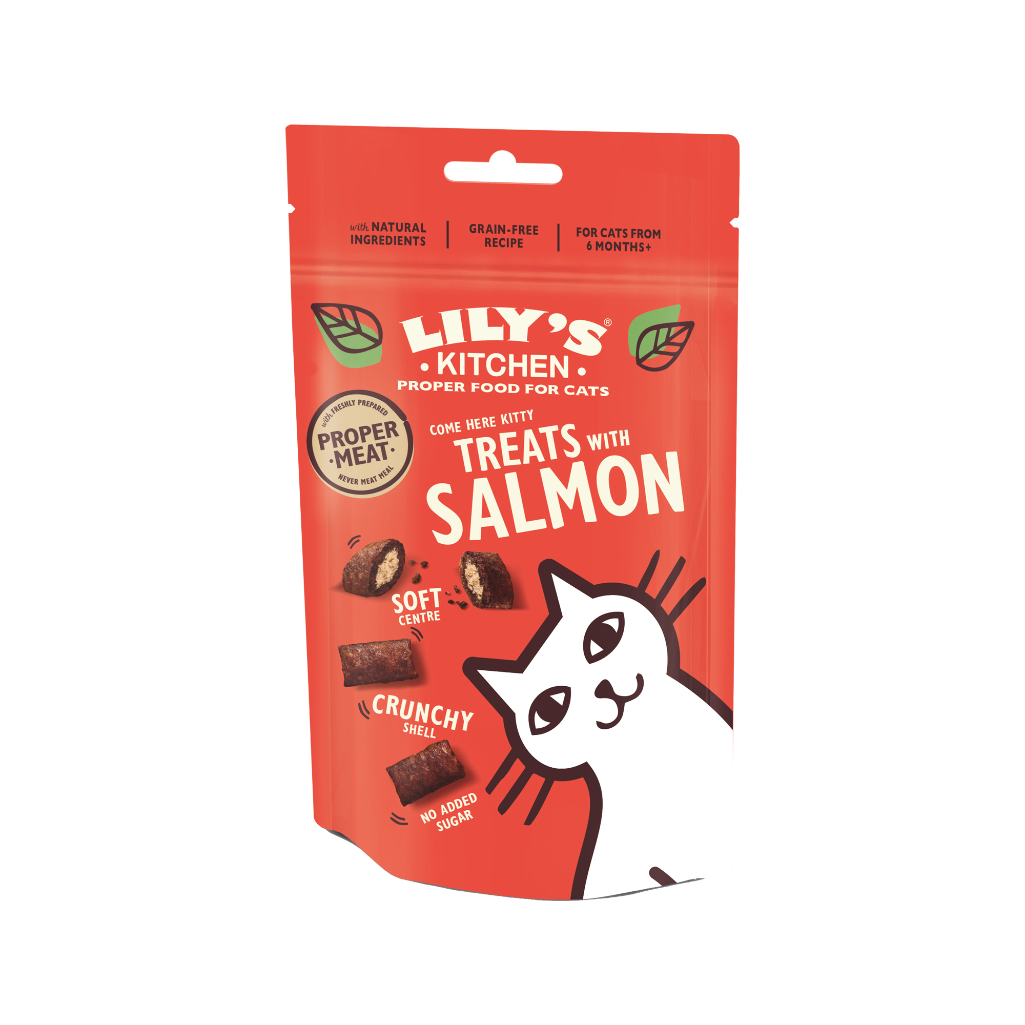 Lilys Kitchen Cat Treats - Salmon - 60 g