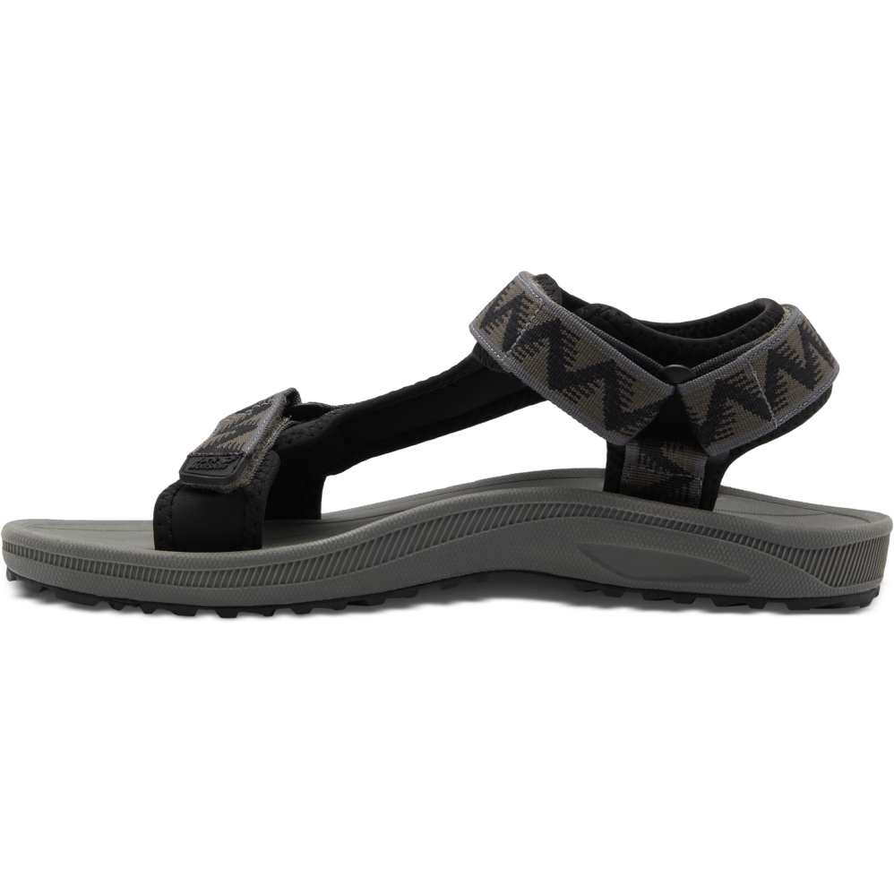 Jack Wolfskin Wave Breaker Sandals Men - cold coffee