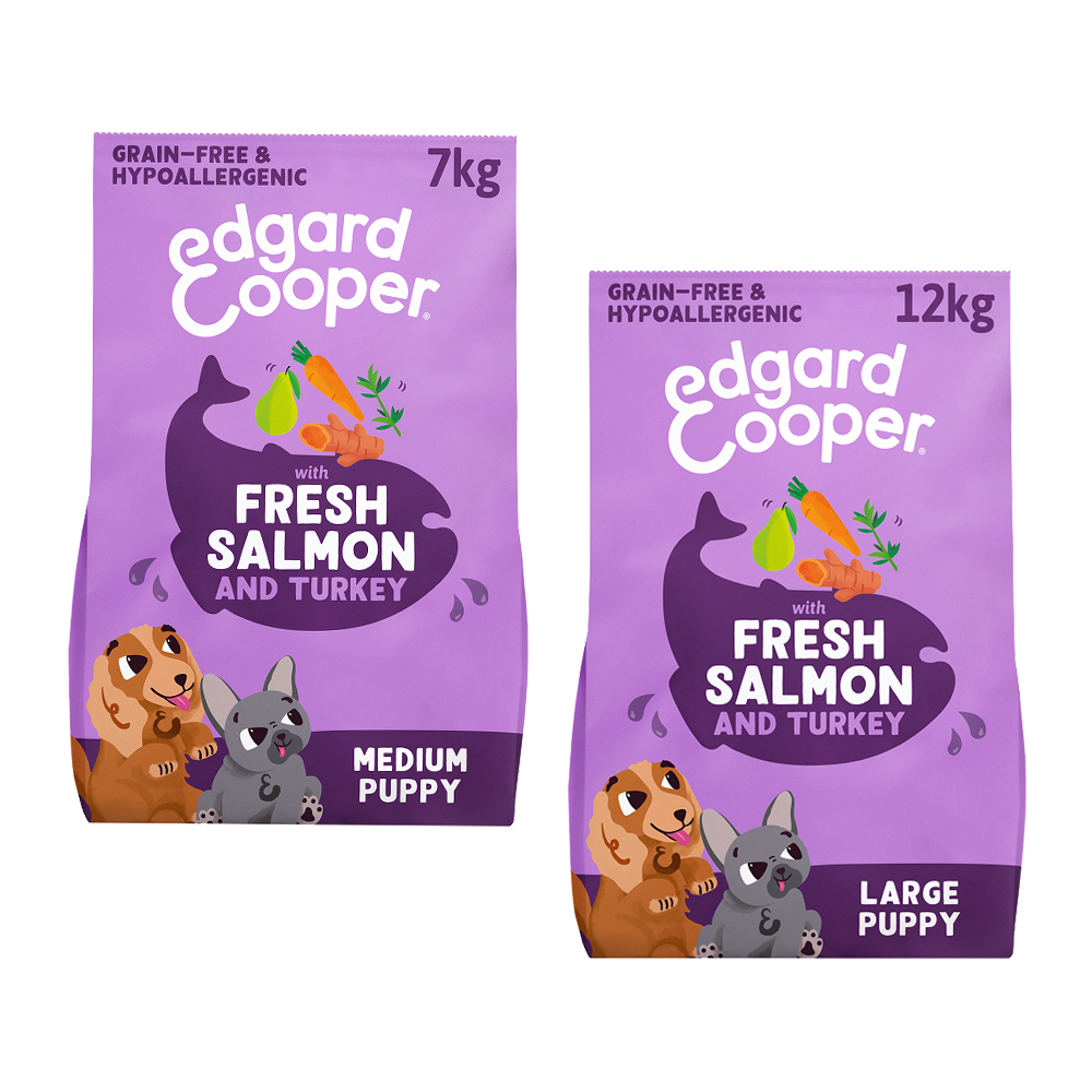 Edgard & Cooper Puppy - Salmon & Free Range Turkey - 2,5kg