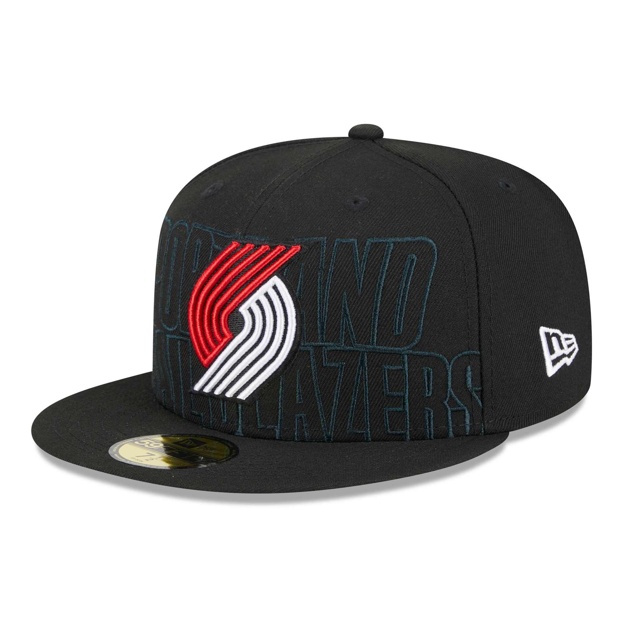 Portland Trail Blazers 2023 NBA Draft New Era 59FIFTY Fitted Cap Black