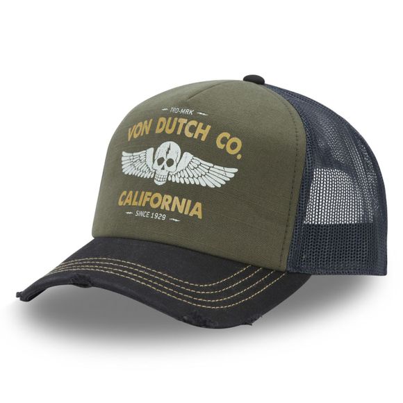 Von Dutch CREW Cap - GreenRef: VDH0207 / VD/1/CT/CREW/24-TU