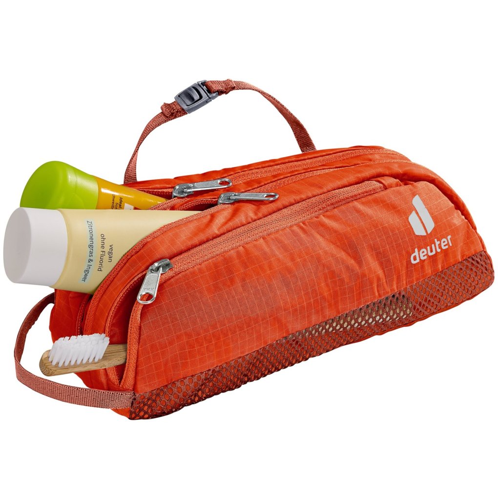Deuter Wash Bag Tour II - papaya-redwood