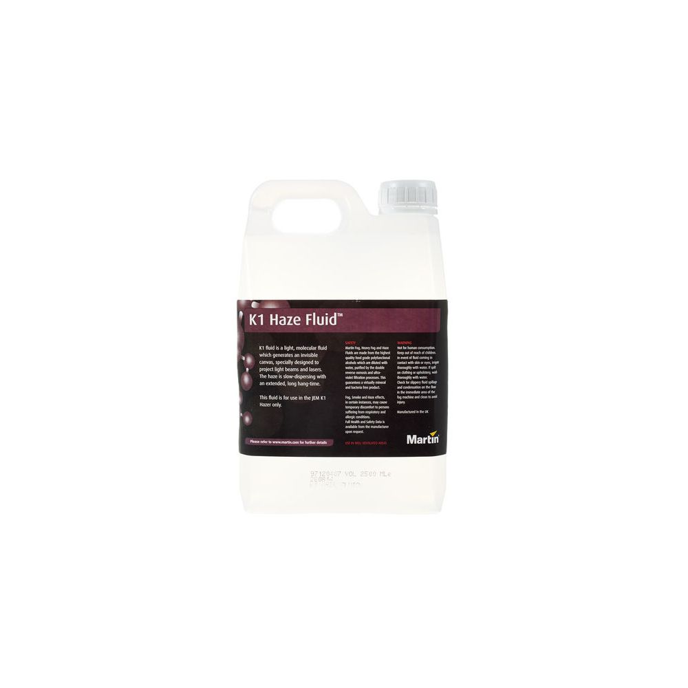 Martin by Harman JEM K1 Haze Fluid 2,5l – Thomann Ireland