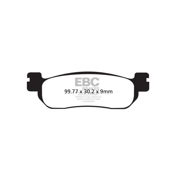 EBC Organic Front/Rear Brake Pads (Depending on Model)Ref: FA275