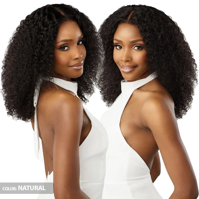 Sensationnel Pearlish Virgin Remy Human Hair 15A Glueless HD 13x4 Lace Frontal Wig - BURMESE CURL 20