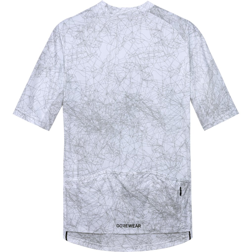 GOREWEAR Spirit Neuro Short Sleeve Jersey Men - white / lab gray 01BF