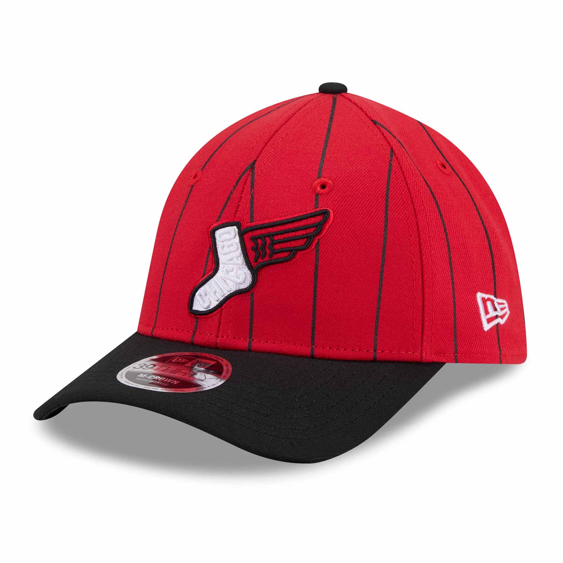 Chicago White Sox MLB City Connect 39THIRTY M-Crown Flex Cap Red