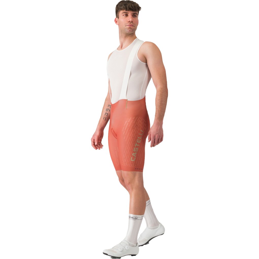 Castelli Free Aero Race S Kit Bibshorts Men - paprika/elmwood 655