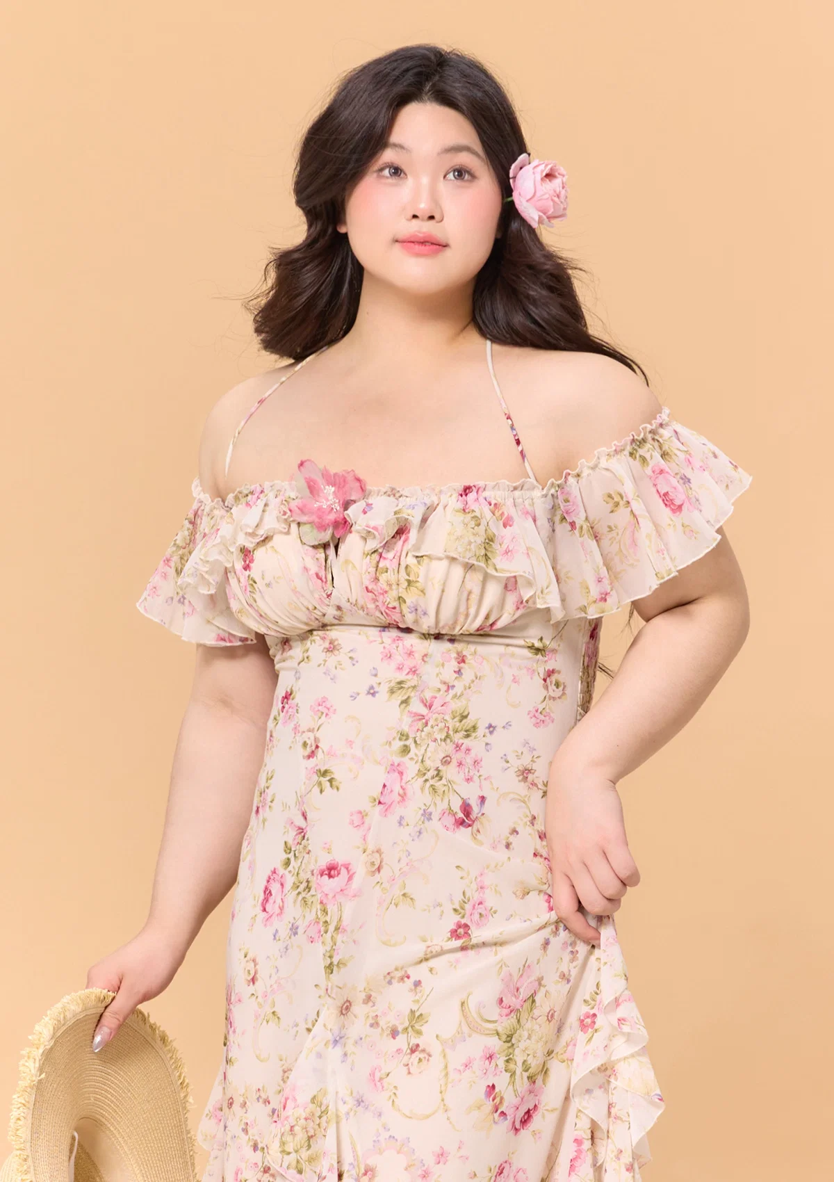 Curve & Plus Blooming in the Sun Dress