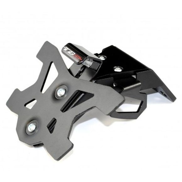 Top Block License Plate Mount for SUZUKI GSXR 1000 - BlackRef: tb0239 / spes28