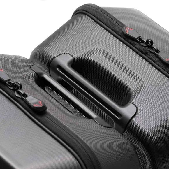 SW-MOTECH COMPLETE KIT URBAN ABS Black Case (2x16.5 liters) Universal - BlackRef: bc.hta.00.677.10000/ / bc.hta.00.677.10000/b
