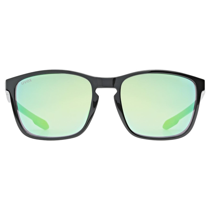 Uvex LGL 52 Sunglasses - black/mirror green