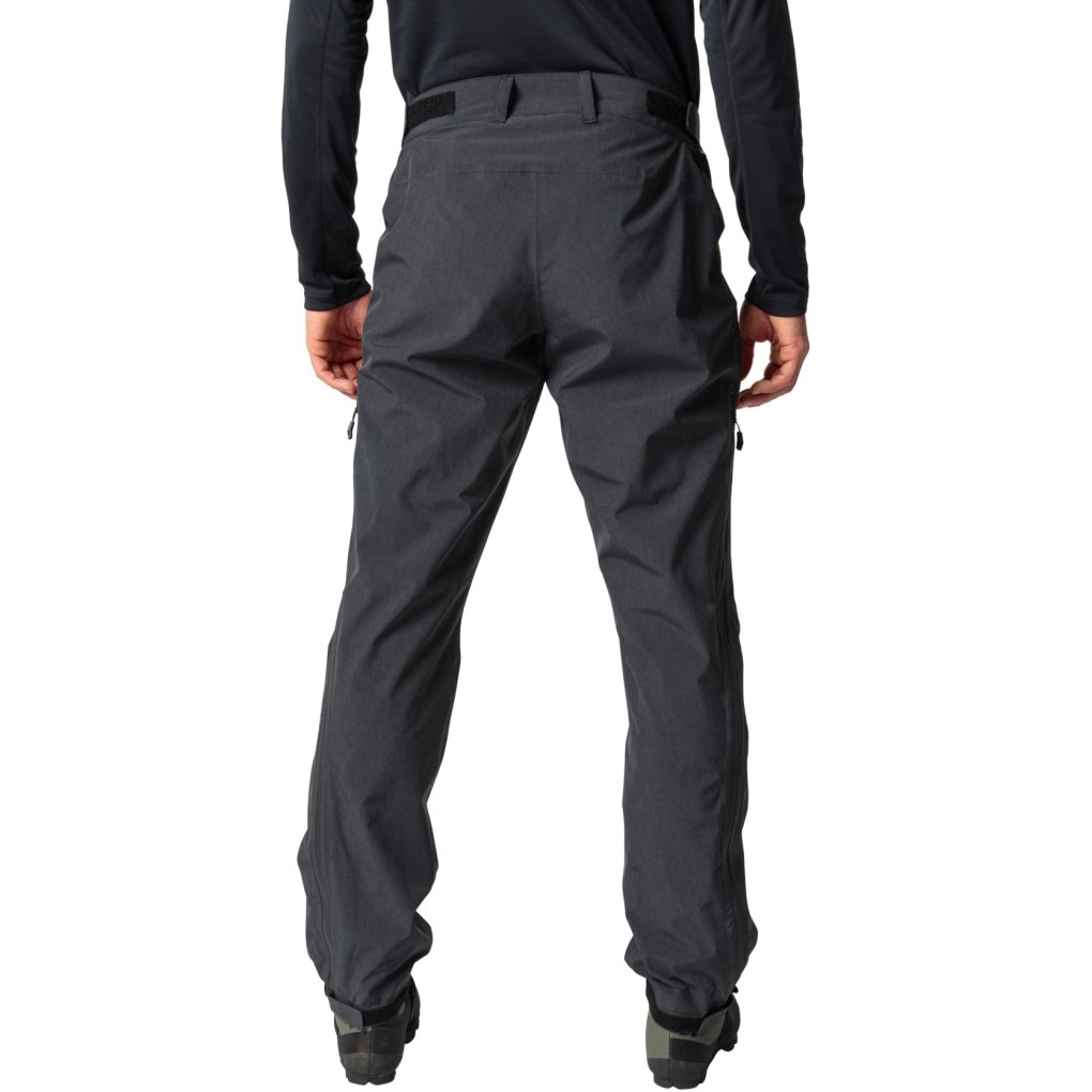Vaude Yaras Warm Rain Pants Men - black uni