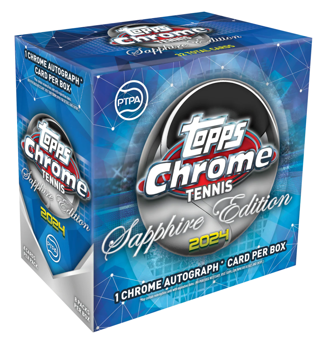 2024 Topps Chrome® Tennis Sapphire Edition