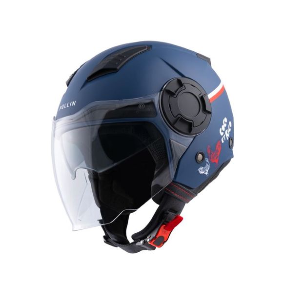 Pull-in graphic coconut & rico jet helmet - blueRef: PUL0442
