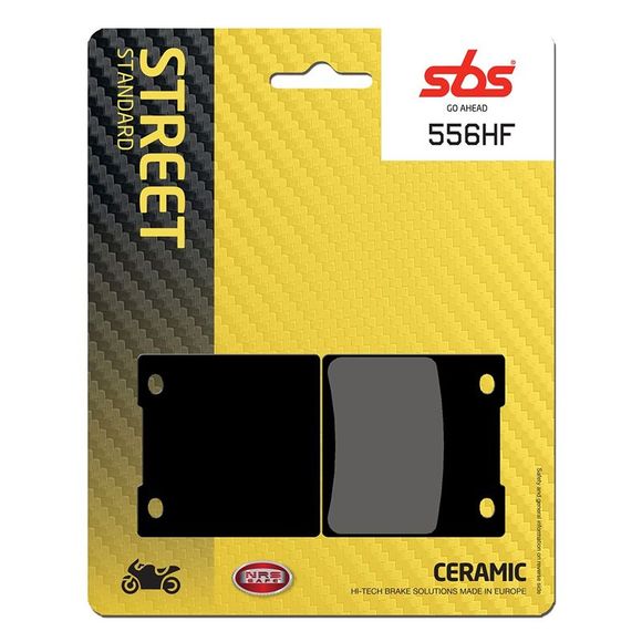 SBS 556HF Organic Front/Rear Brake Pads (Depending on Model)Ref: 556HF / 556000