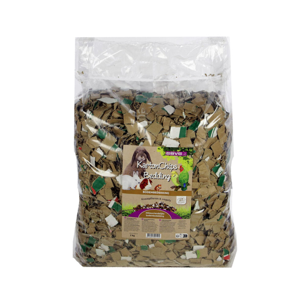 Esve Cardboard Chips Bedding - 2 kg