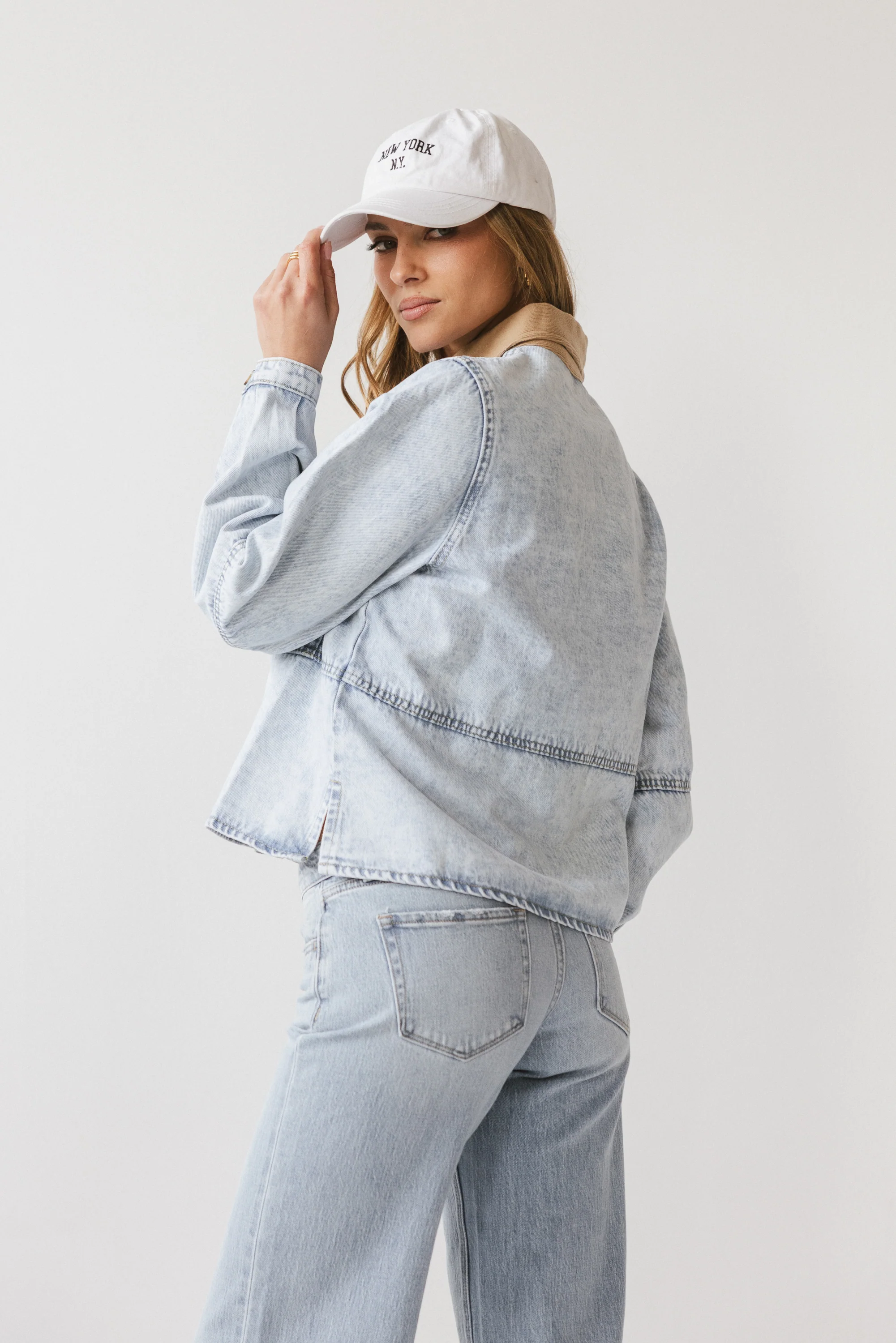 Andy Contrast Denim Jacket