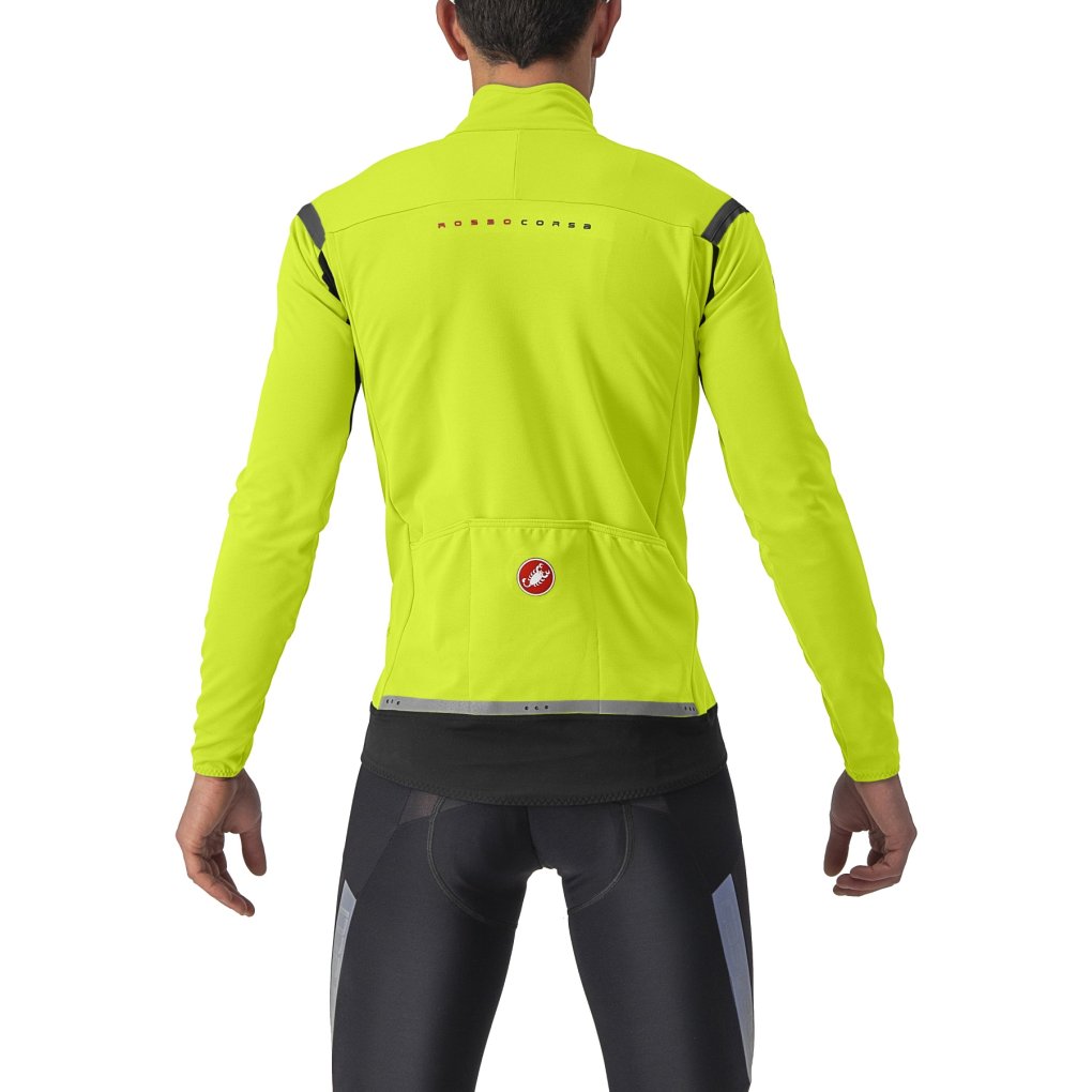 Castelli Perfetto RoS 2 Jacket Men - electric lime/dark grey 383