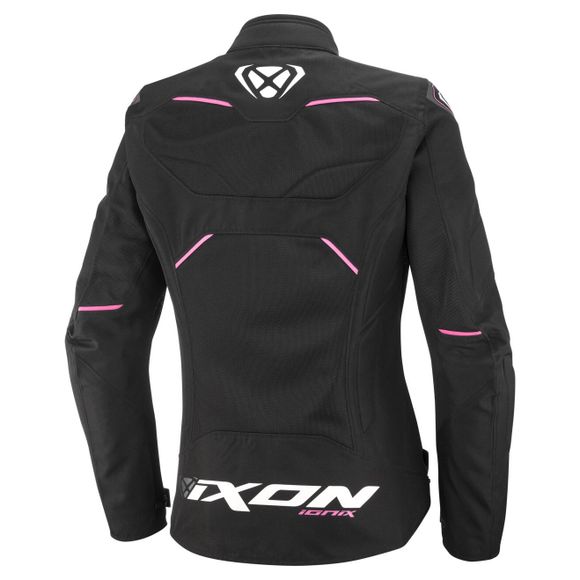 Motorcycle Jacket Ixon Ionix Lady - Black / RoseRef: IX2111