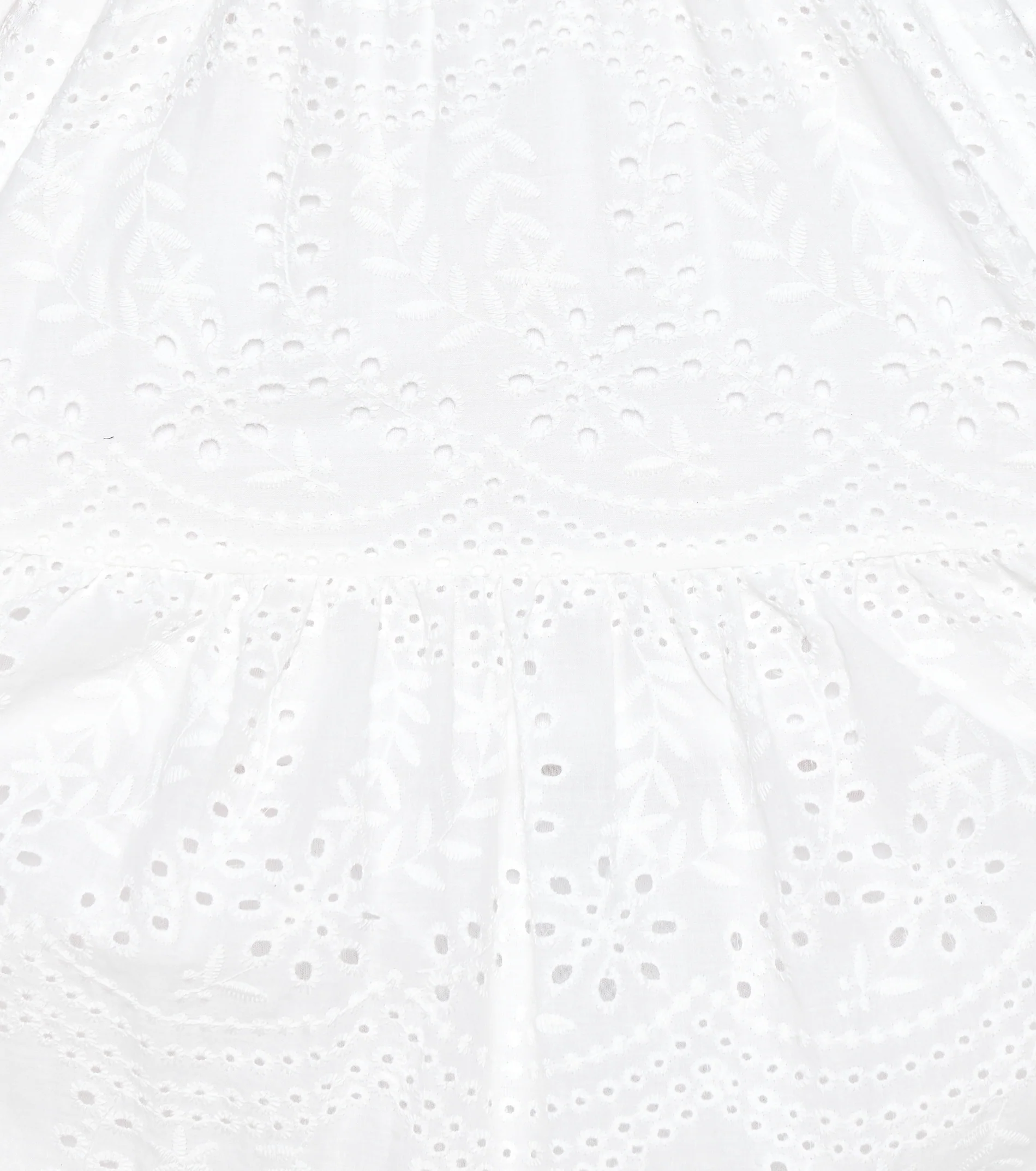 Barefoot In Bloom Eyelet Midi Dress