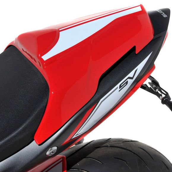 Capot de selle Ermax SUZUKI SV 650 2016- - Rouge / BlancSUZUKI 650 SV 650 ABS - 2016 - 2025Ref : EM1566