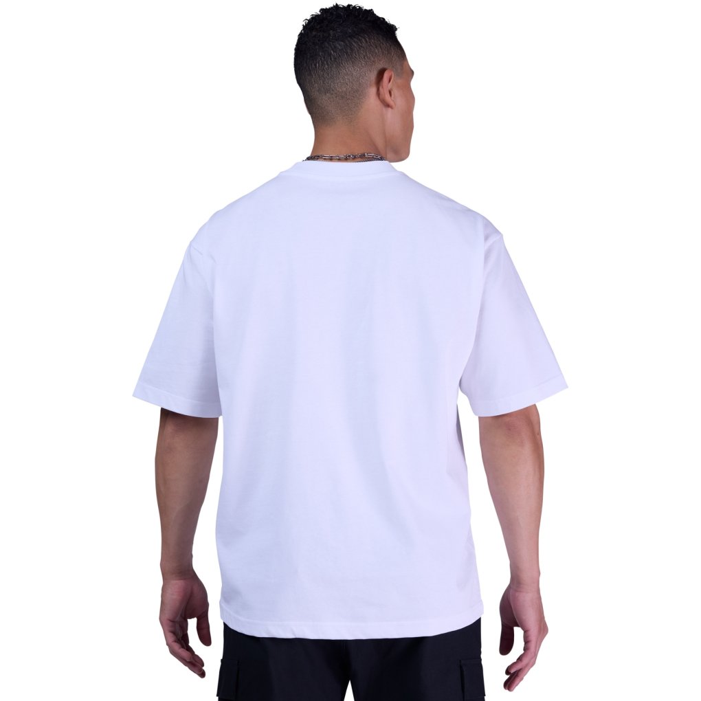FOX Image Cosmo Midweight Oversized Short Sleeve Shirt Men - white