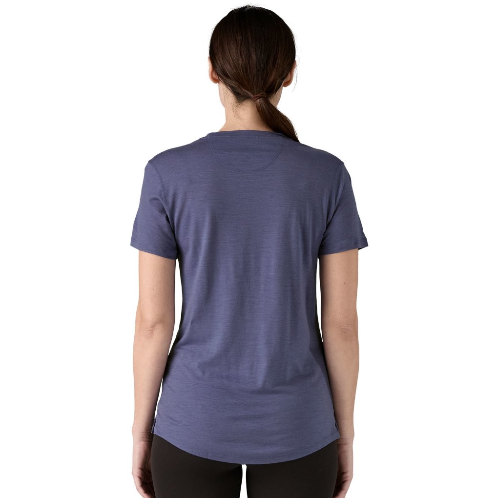 Patagonia Cap Cool Merino Blend Shirt Women - Solstice Purple
