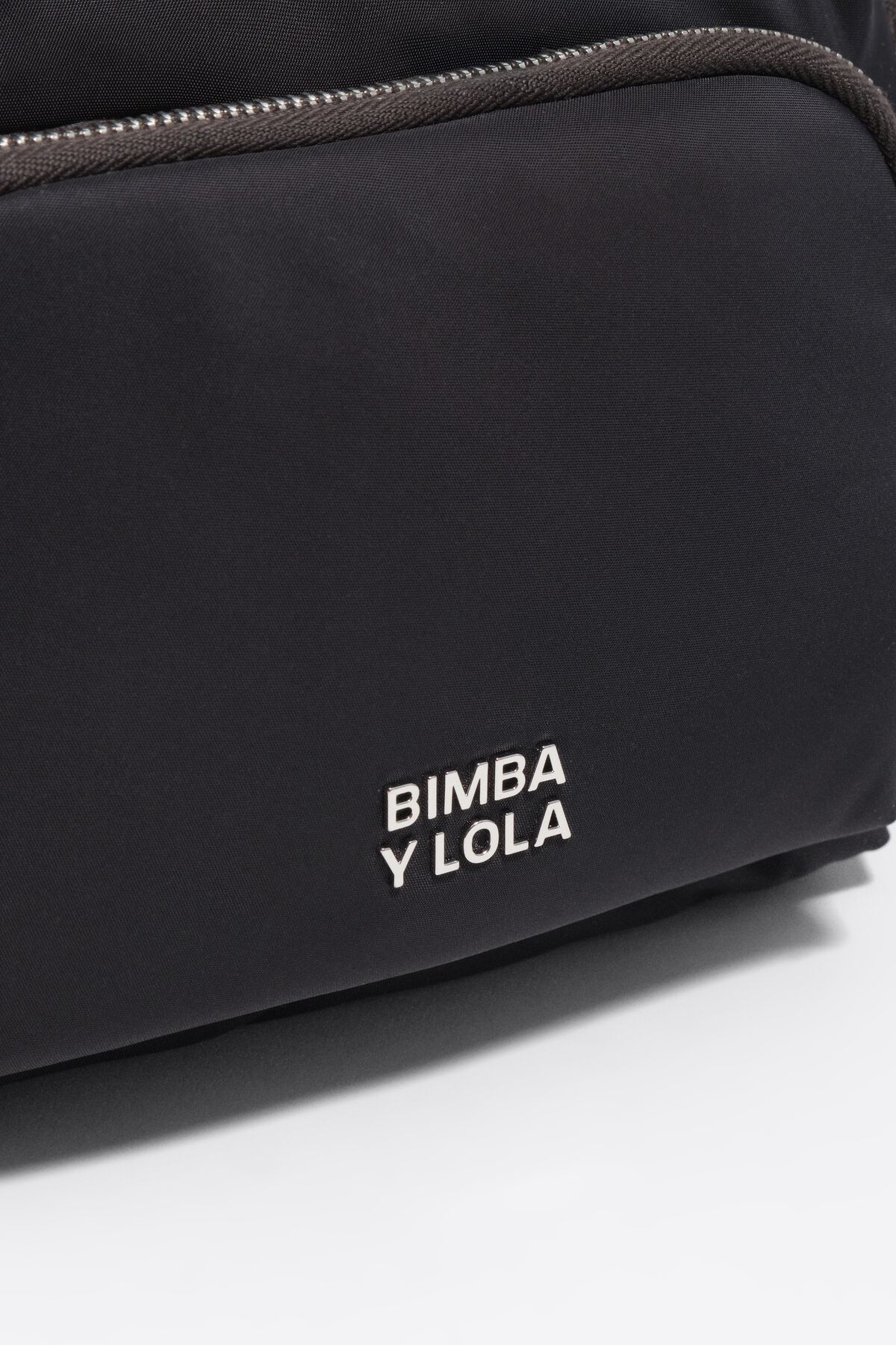 Dark anthracite nylon small Pocket bag