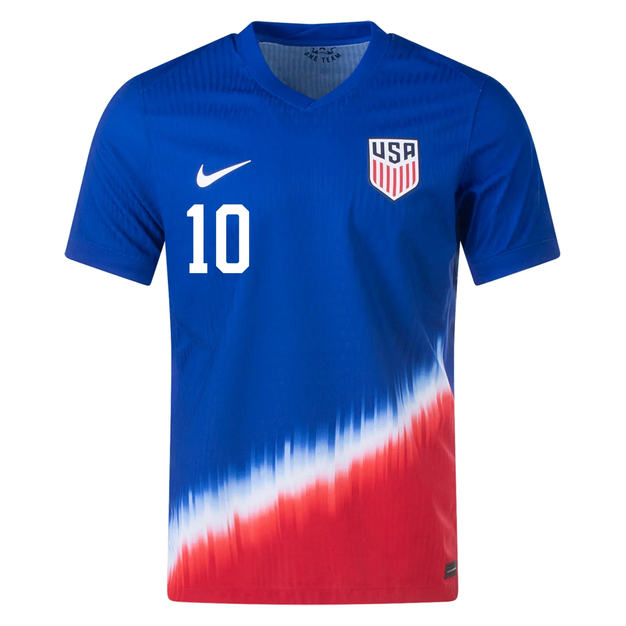 United States Match Authentic Christian Pulisic Away Jersey 24/25 (Old Royal/Sport Red/White)