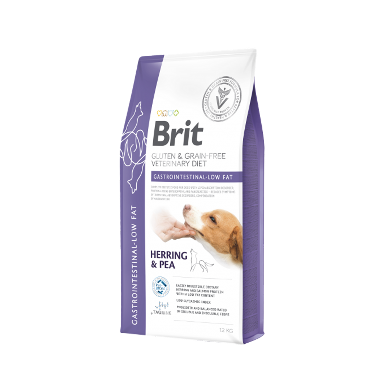 Brit Veterinary Diet Dog - Grain free - Gastrointestinal Low Fat - 2 kg