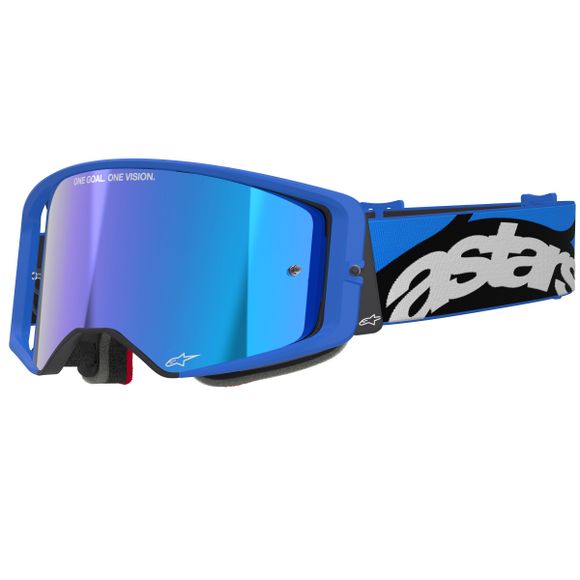 Alpinestars SUPERTECH STREAM IRIDIUM 2025 cross mask - BlueRef: ap3713 / 5100625-7271-os