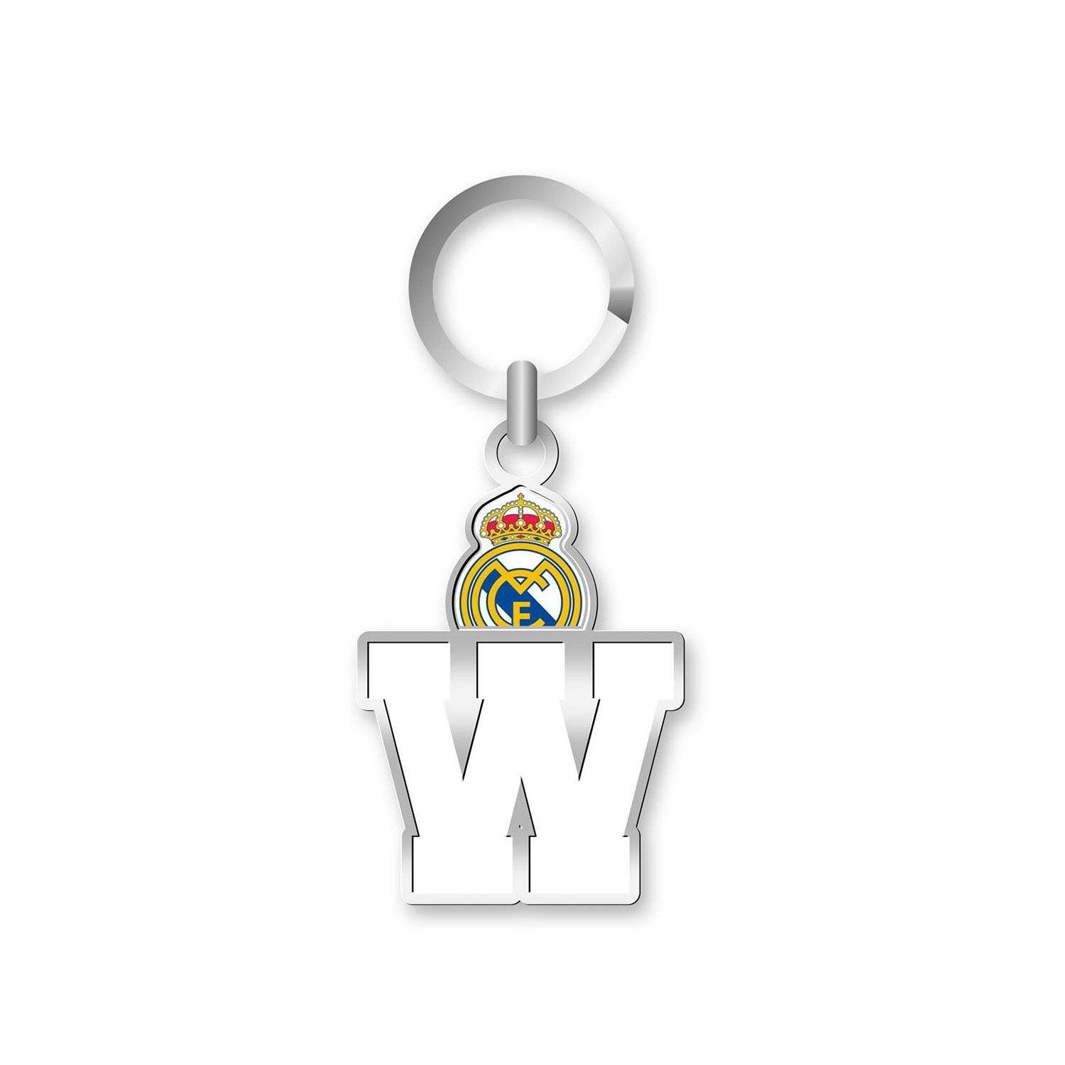 Real Madrid Letter Keyring- W