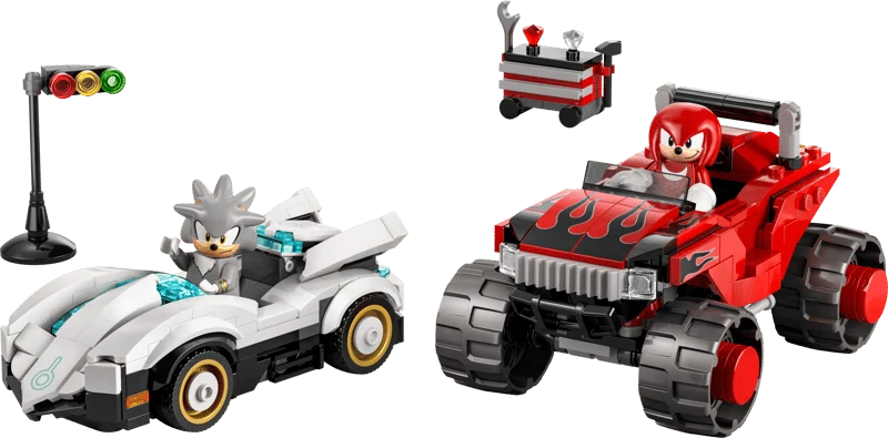 77118 Silver's Car vs. Knuckles' Monster Truck LEGO