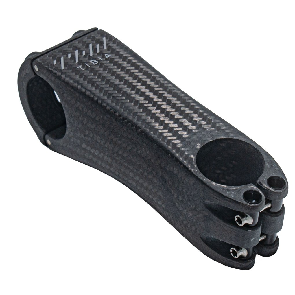 THM Tibia Road ICR 31.8 Carbon Stem - 3K / Natural Carbon