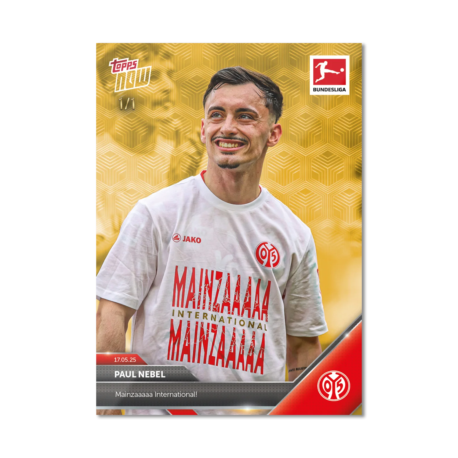 Paul Nebel - 2024-25 Bundesliga Topps NOW® - Card 191