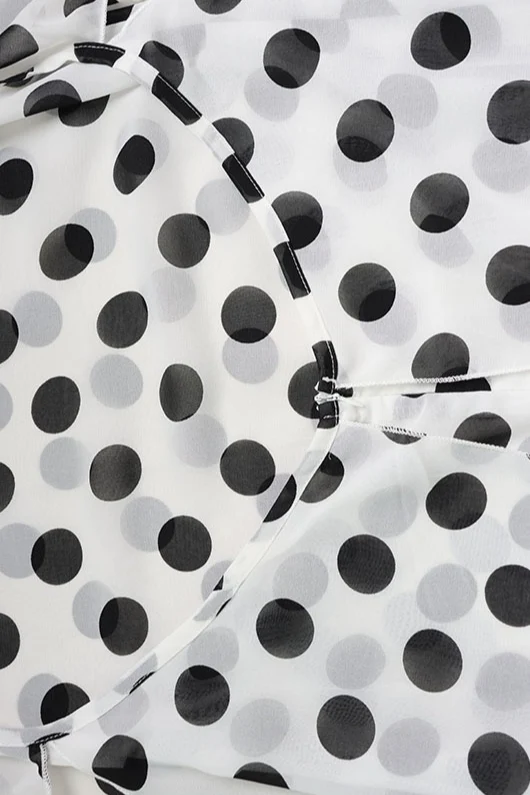 Elegant Halter Polka Dot Maxi Dress