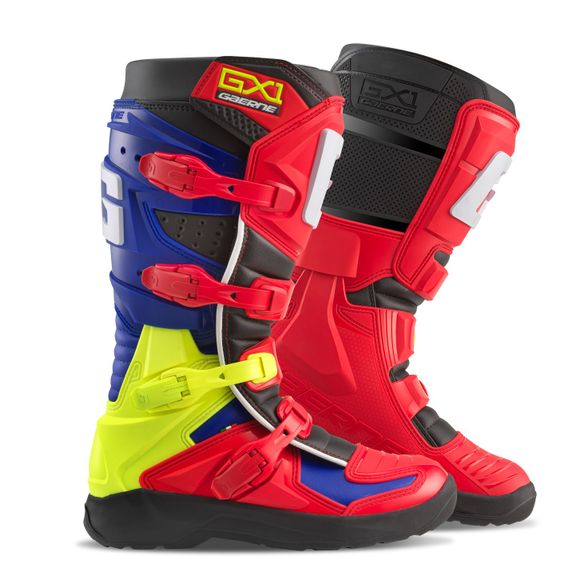 Bottes cross Gaerne GX1 EVO 2025 - Noir / RougeRef : GA0254