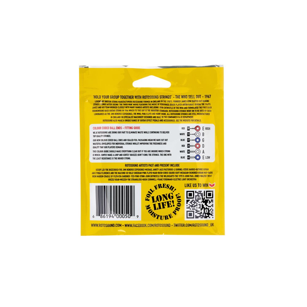 Rotosound R10 – Thomann Ireland