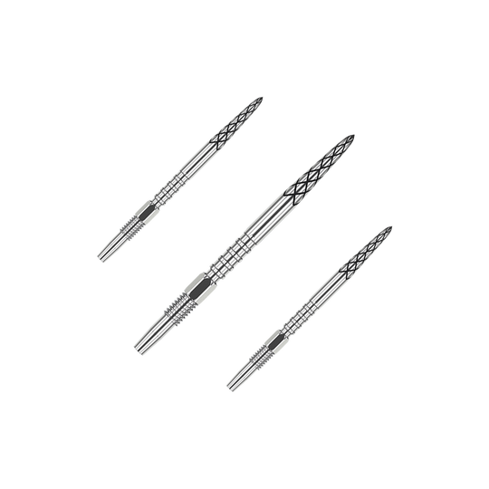 Target Swiss DS Surge Point Dart Tips - Silver