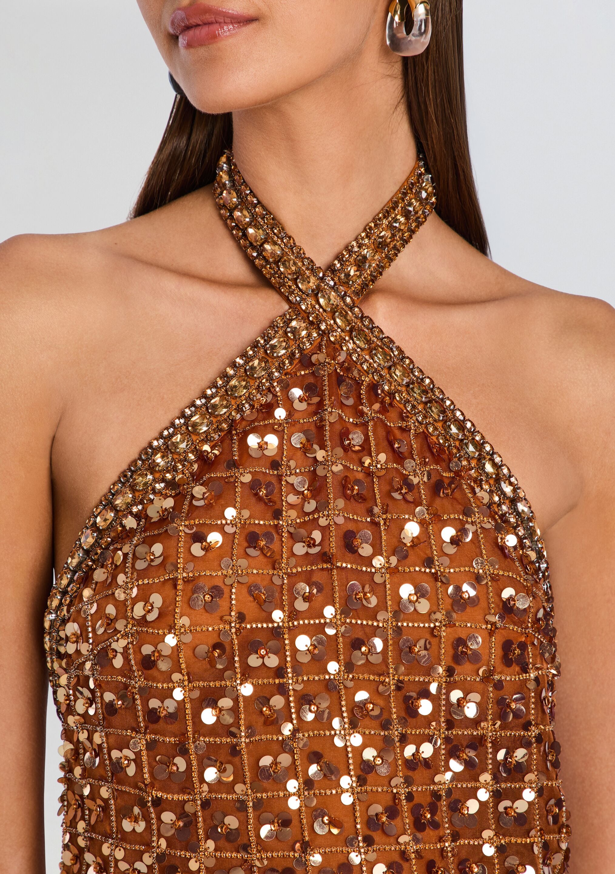 Janneth Sequin Dress