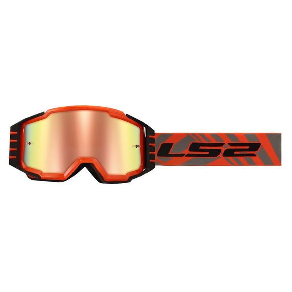 LS2 CHARGER PRO IRIDIUM VISOR 2024 cross mask - OrangeRef: LS0953 / 7202012052