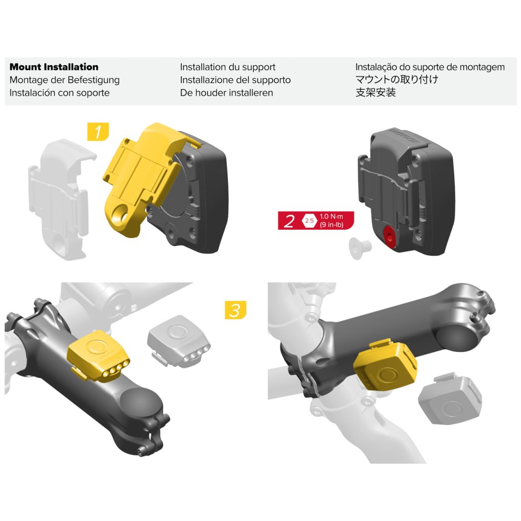 SRAM Mounting Kit for Blipbox - Bracket + Strap | 11.3018.024.000