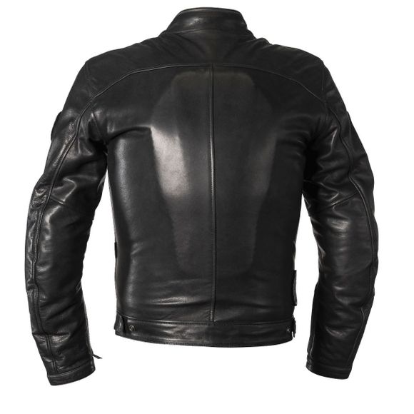 Helstons INDY Leather Motorcycle Jacket—Black / BlackRef: hs0720-c41554