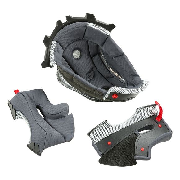 O'Neal 3SRS 2026 TT Cheek Pad and Headgear - Black / GrayRef: OL2319