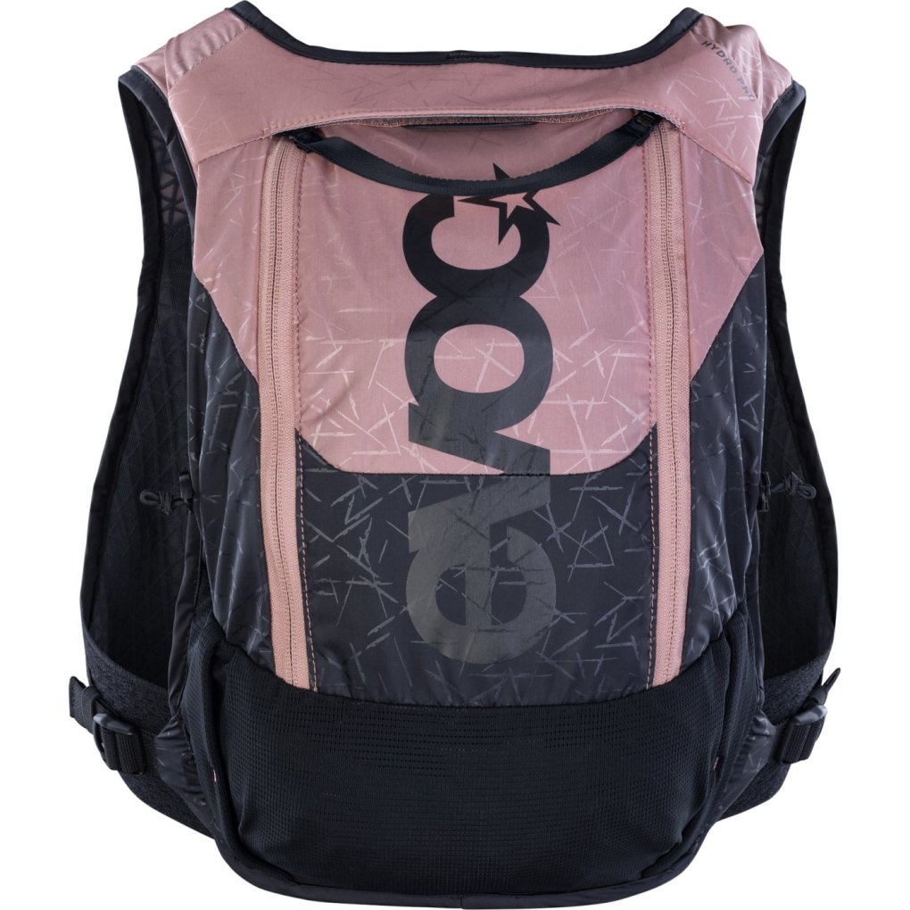EVOC Hydro Pro 6 Backpack + 1.5L Hydration Bladder - Dusty Pink - Black