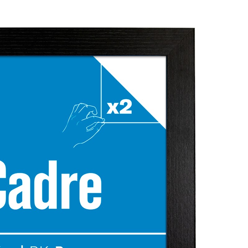 MDF Black Frame A3 Styrene (29,7 x 42 cm)